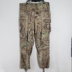 Vintage Ladiga Sportswear Inc US Cargo Combat Trousers Large Brown Camo Military
